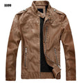 Men's Leather Jackets Brand Motorcycle Leather Jacket Men Fur Jacket Jaqueta De Couro Masculina Mens Leather Coats Jaqueta Couro