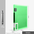 Fashion Colors Ring Binder A4 File Folder Folder 2-Rings Office Document Organizer File Storage A4 Binder Folder With Rings