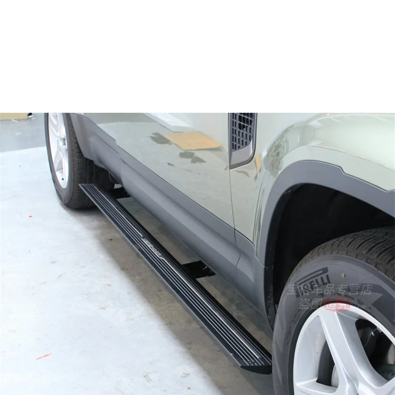 Electric Running Board Side Step For LAND ROVER Defender 90 110 130 2019-2026 Automatic Retractable Foot Bar Pedal Nerf Bars