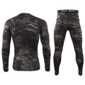 winter Top quality new thermal underwear men underwear sets compression fleece sweat quick drying thermo underwear men clothing