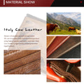 KAVIS Crazy Horse Genuine Leather Wallet Men Coin Purse Male Cuzdan Walet Portomonee PORTFOLIO  Perse Small Pocket money bag