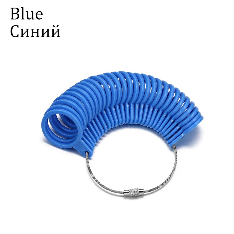 Professional Measuring Gauge Finger Ring Stick Sizer UK/US Official British/American For DIY Fashion Jewelry Measuring Tools Set