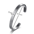 Vnox Vintage Stainless Steel Bangle for Men Women Mobius Twisted Cuff Bracelet Unisex Casual Pulseira - Visuel 8 | SAMAG