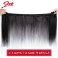 Sleek Brazilian Straight Human Hair Bundles 1/3/4 Pcs Hair Weaving Remy Bundles Human Hair Bone Straight Human Hair Extension