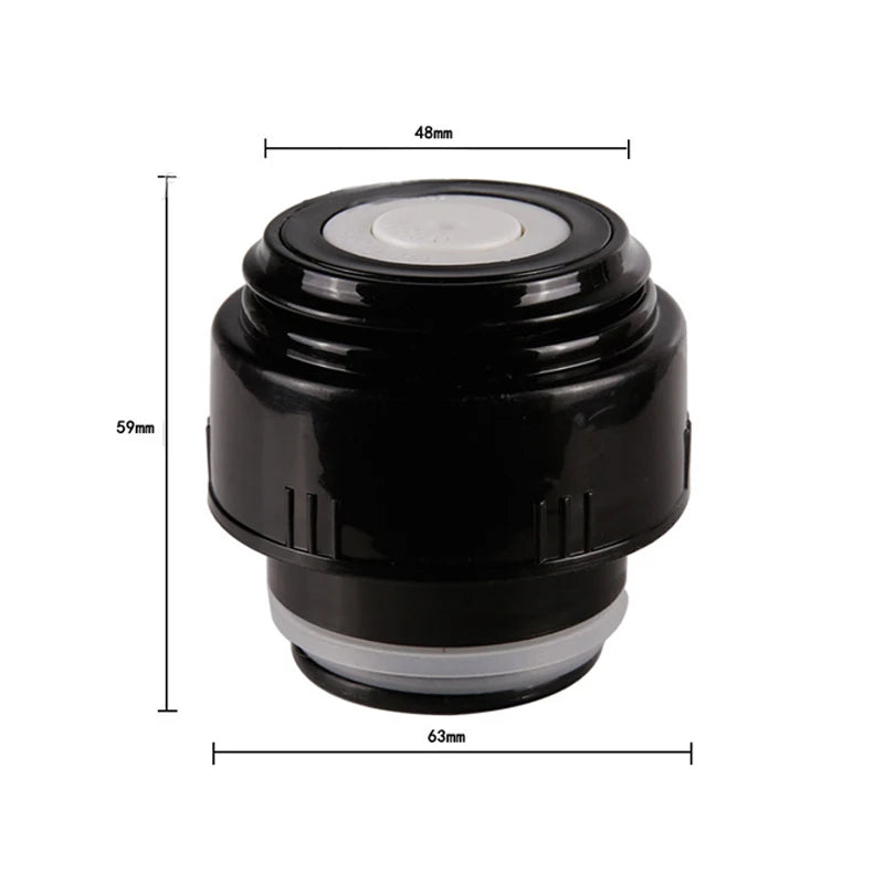 4.5cm/5.2cm Thermos Bottle Cap Vacuum Flask Lid Stopper Export Bottle Cap Replacement Cover for Outdoor Indoor Travel Thermos