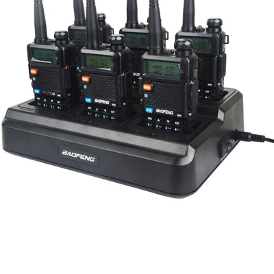 Six Way Charger Baofeng UV-5R Walkie Talkie Intelligent | SAMAG