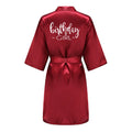 Birthday Party Girl & Entourage Satin Printing Women | SAMAG