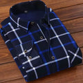 Winter Men's fashion smart casual striped long Sleeve | SAMAG