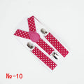 Fashion Polka Dot Colorful Children Belt Baby Boys Girls Suspenders Clip - on Y - Shape Braces Elastic - Visuel 2 | SAMAG