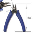 Mini Pliers Tools Set for Jewelry Making Beading round Flat Long Needle Nose Cutting Wire Complete Beading Jewelry Equipment Kit