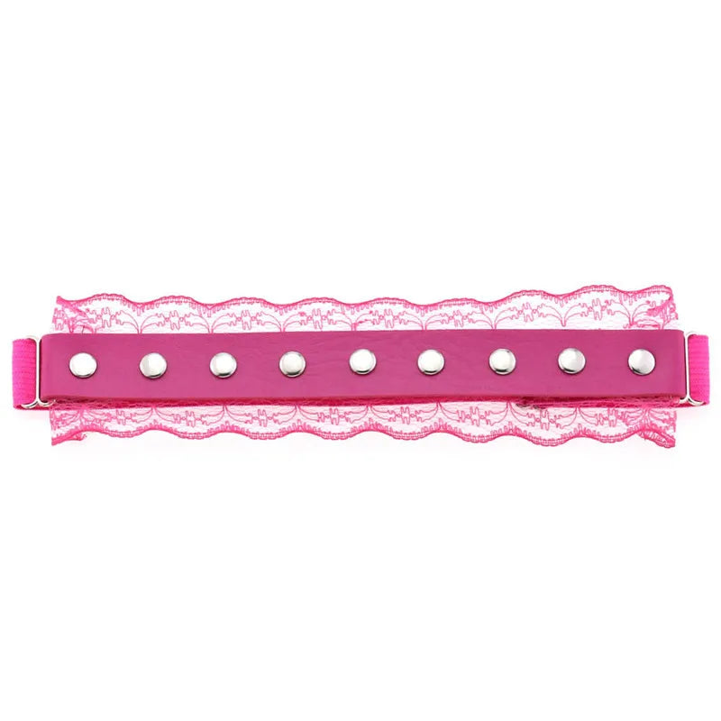 Flower Summer Sexy Women Elastic Leather Leg Ring Garter Belt Lace Punk Rivet Thigh Ring Goth Harajuku Harness Stockings Garter