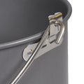 4.2L Camping Hanging Pot Ultralight Outdoor Single Pot Aluminium Alloy Camping Equipment Tools Picnic Hiking Cookware Utensils