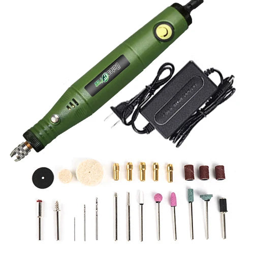 110V/220V Electric Drill Engraving Pen Home DIY Mini Machine Power Tools With Dremel Accessories Rotary Set - View 14 | SAMAG