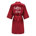 Birthday Party Girl & Entourage Satin Printing Women | SAMAG