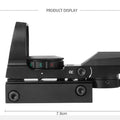 Hot 20mm Rail Riflescope Hunting Optics Holographic Red Dot Sight Reflex 4 Reticle Scope Collimator Sight