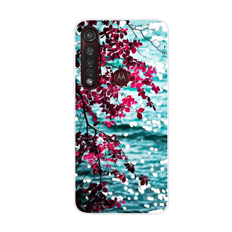 For Motorola Moto G8 Power Case Shockproof Soft silicone TPU Back Cover For Moto G8 Power Lite Phone Cases Case G8 Plus Cartoon