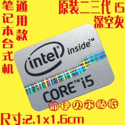 DIY Sticker Decoration Original Second And Third-Generation Cpu i3 i5 i7 Laptop Personality Label