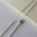 S925 Sterling Silver Rolo Chain Necklace for Women and Men Elegant Simple Fashion Jewelry Gift