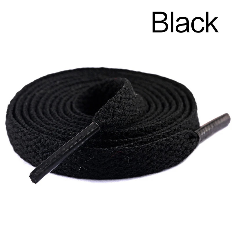 29 colors 1 Pair Shoelace Flat Popular Sports Shoes Laces Casual Canvas Unisex Polyester Shoelaces Shoelace Length 80 100 120 CM