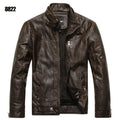 Men's Leather Jackets Brand Motorcycle Leather Jacket Men Fur Jacket Jaqueta De Couro Masculina Mens Leather Coats Jaqueta Couro
