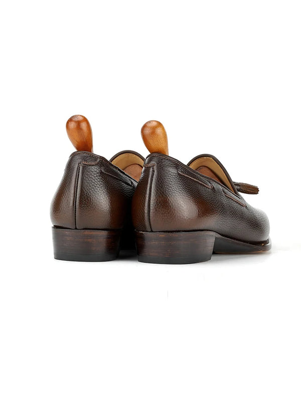 Cie Fiddle-Back /Beveled Waist Loafer With Metal Toe Men's Leather Footwear Wedding Party Casual Dress Shoe Fashiion Male LO54