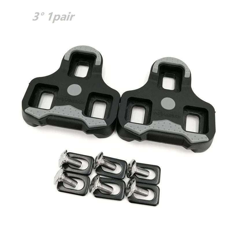 Zeray Road Pedal Cycling Shoes Cleats Self Locking Pedal Anti-Slip Cleat Compatible Keo Road Bike Cycling Accessories