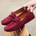 Size 38-49 Luxury Men Loafers Soft Moccasins Summer Shoes Man High Quality Mens Shoes Casual Suede Genuine Leather Driving Flats