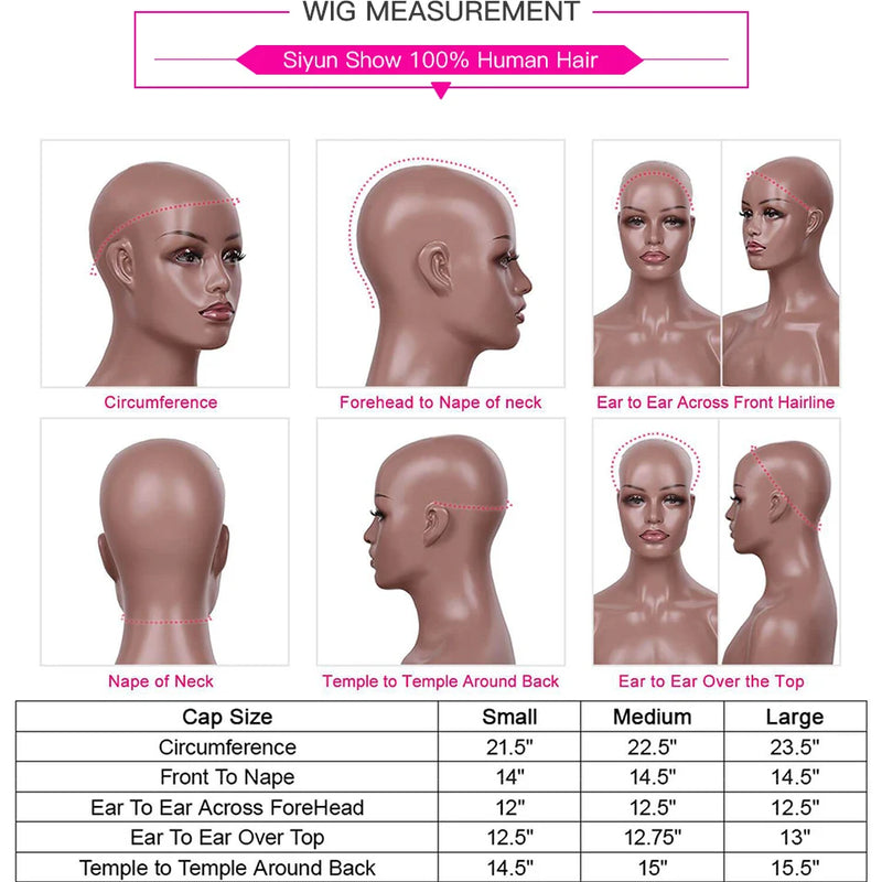 Siyun Show Loose Deep Wave Wig 30 Inch 13X6 HD Transparent Lace Frontal Wig 250 Density Lace Front Human Hair Wigs For Women
