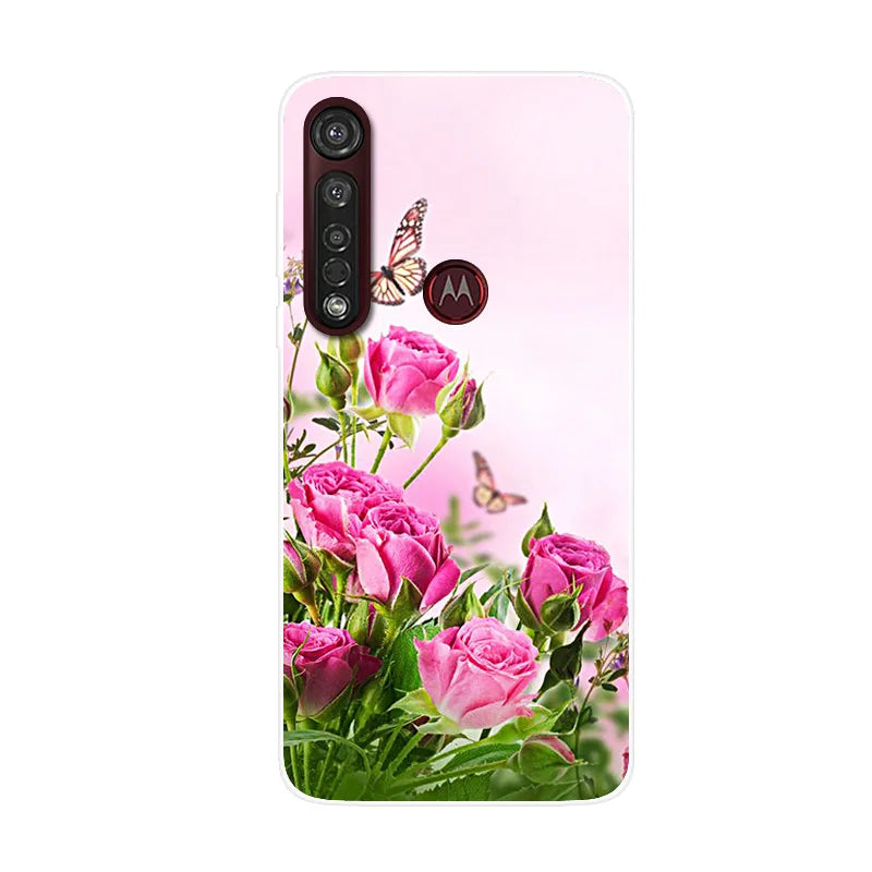 For Motorola Moto G8 Power Case Shockproof Soft silicone TPU Back Cover For Moto G8 Power Lite Phone Cases Case G8 Plus Cartoon