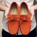 Size 38-49 Luxury Men Loafers Soft Moccasins Summer Shoes Man High Quality Mens Shoes Casual Suede Genuine Leather Driving Flats