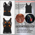Men Shapewear Chest Compression Shirt to Hide Gynecomastia Moobs Slimming Body Shaper Vest Abdomen Chest Slim Shirt Men Corset