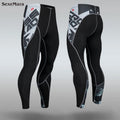 New Men's Thermal Underwear Sets Compression Sport Suit Sweat Quick Drying Thermo Underwear Men Clothing Long Johns Sets