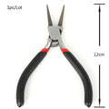 1 - 3Pcs/Set Jewelry Making Pliers Set Stainless Steel Needle Nose Hand Tool Black 11 - 13cm - Visuel 10 | SAMAG