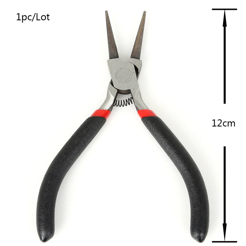 1 - 3Pcs/Set Jewelry Making Pliers Set Stainless Steel Needle Nose Hand Tool Black 11 - 13cm - Visuel 10 | SAMAG