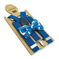 Baby Kids British Style Suspenders and Bow Tie Set Boys Braces Bowties Girls Tirantes Popular Three Clip Suspenders Elasticity