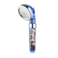 Bathroom Shower Head 3 Modes Adjustable Handheld High Pressure Showerhead Anion Stones Filter SPA Shower Bathroom Accessories
