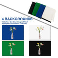 Home Photo Studio Box 40cm/60cm Led Lightroom Dimming Folding Softbox Light Tent With 4 Colors Backdrops For Product Photography
