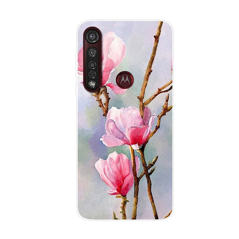 For Motorola Moto G8 Power Case Shockproof Soft silicone TPU Back Cover For Moto G8 Power Lite Phone Cases Case G8 Plus Cartoon