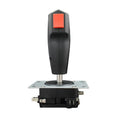 1Pc Flight Stick For Arcade Game Cabinet High Quality Metal PVC Mini Grap Flight Joystick Trigger Top Fire Button Vibration