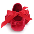 0-18 Months Red Girl Boy Newborn Baby Christmas Cute Cartoon Cotton Shoes Soft Sole Toddler Infant Walking Shoes