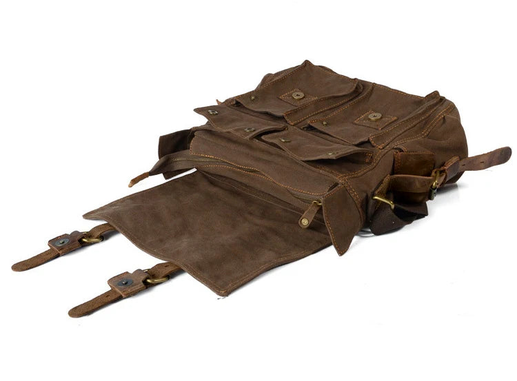 I AM LEGEND Will Smith Canvas +Genuine leather Men Messenger Bag Canvas Shoulder Bag men Crossbody Bag Sling Casual Bag Satchel