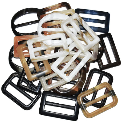 /Lot Colorful Resin Adjustable Belt Buckle Buttons Sewing | SAMAG