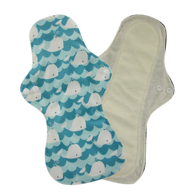 Reusable Urinary Incontinence Menstrual Pads Heavy Flow Large Size Breathable Cloth Napkin Waterproof Overnight Sanitary Pads