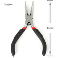 1 - 3Pcs/Set Jewelry Making Pliers Set Stainless Steel Needle Nose Hand Tool Black 11 - 13cm - Visuel 12 | SAMAG