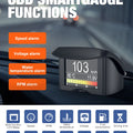ANCEL A202 On-board Computer Car Digital Computer Display Speed Fuel Consumption Temperature Gauge OBD2 Automobile Scanner