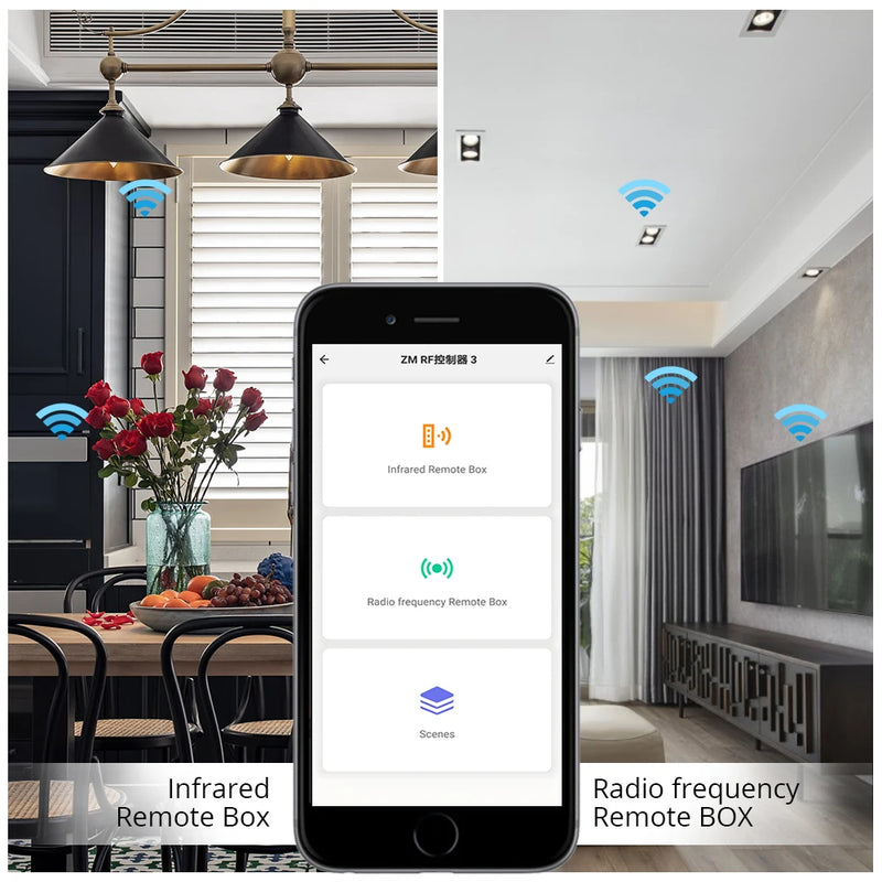 Zemismart RF IR to WiFi USB Dongle Work with Tuya Remote Control TV Fan Air Condition Light Water Heater Home Alexa Google Home