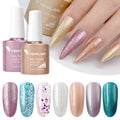VENALISA Non Cleansing Topcoat Nail Art 7.5ml Soak off Base Coat Foundation No Wipe Top Coat Nail Gel Funny Bunny Gel Varnish