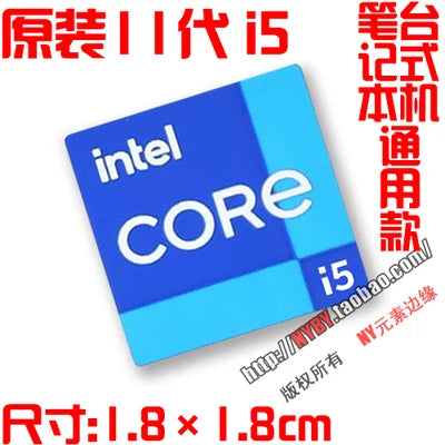 New Original 11-Generation Core i9 i7 i5 i3 Evo Certified Notebook Desktop Computer Cpu Sticker Label
