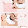 50/500/1000pcs Hydrogel Patches for Eyelashes Building Eyelash Extension Under Eye Pads Lash Stickers Tools Wholesale LAUKISS