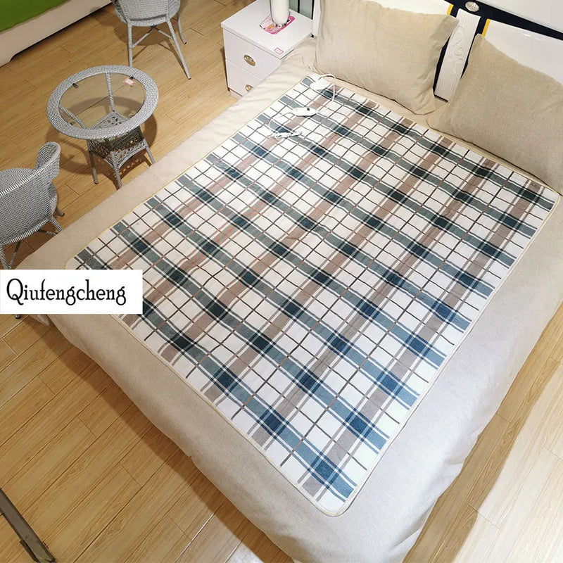 Electric Blanket Thicker Heater Double Body Warmer 150*120cm Heated Blanket Thermostat Electric Heating Blanket Electric Heating